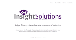 Desktop Screenshot of insightsolutionsinc.com