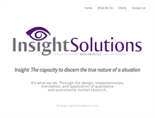 Tablet Screenshot of insightsolutionsinc.com
